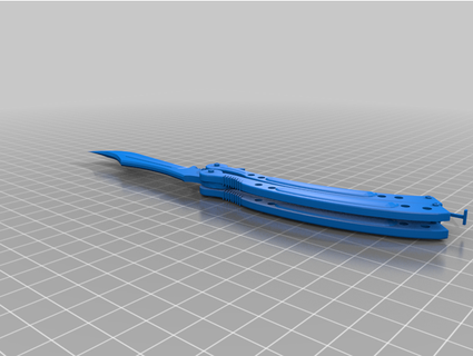 knife ramsicle 3d print model - Mito3D