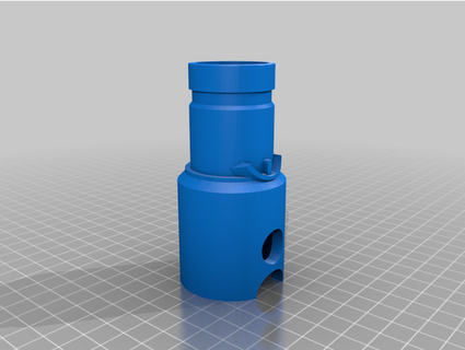 dyson v6 adapter v8 accessories - update red-ignis 3d print model - Mito3D