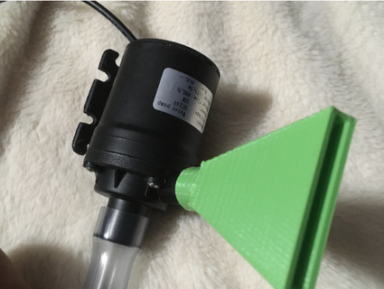 boquilla soporte paraca bomba electrica vivero kayac Goku 3d print model - Mito3D