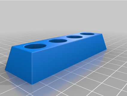 água teste tubo suporte ximon 3d print model - Mito3D