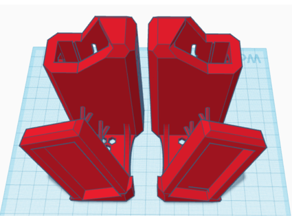 moai 130 drip arm cainesarmoury 3d print model - Mito3D