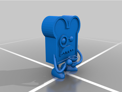 mr bread ternarydesign 3d print model - Mito3D