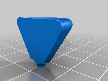 flash forge creator filament funnel wizoldmn 3d print model - Mito3D