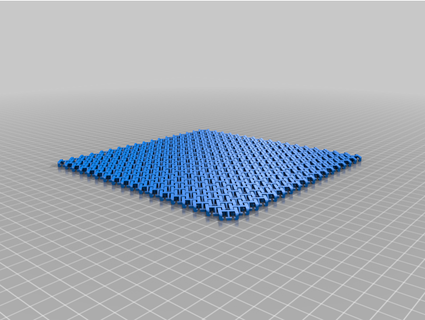 chainmail open link - 3d printable fabric kraco 3d print model - Mito3D