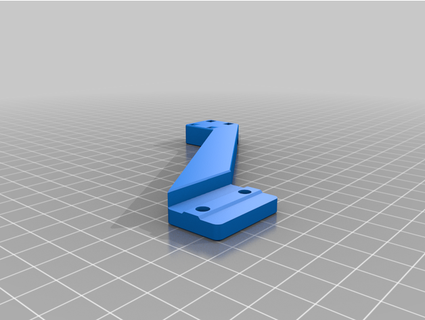 Ender 5+ Bett Kabel Unterstützung Remix Bordengröße 3d print model - Mito3D
