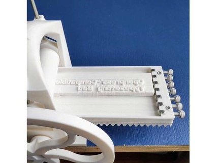 abierto prensa compatible tipografía cama dick 3d print model - Mito3D