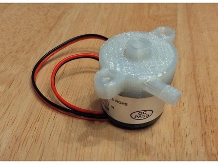remplacement inlet outlet mini submersible lg bl l'eau pompe kingmiwok 3d print model - Mito3D