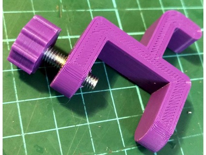 clamp hook mejico 3d print model - Mito3D