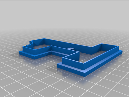1 cookie cutter nanocreations 3d print model - Mito3D