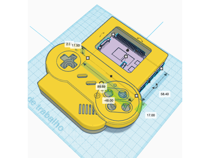 snes manette pi garçon hudymoreira 3d print model - Mito3D