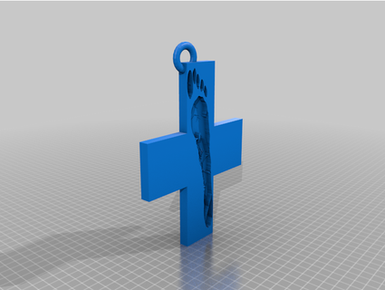 pi keychain yngneil 3d print model - Mito3D