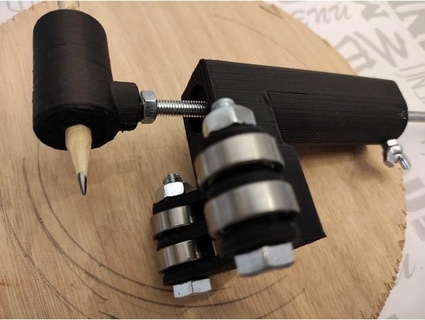 manuale lineare arco legna scriber attrezzo andzer 3d print model - Mito3D