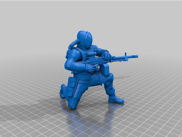 harceleurs scientifiques Hazmat protecteur armure nième niveau conception 3D print model - Mito3D