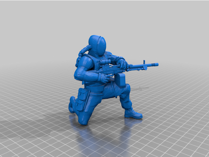 stalkers scientists hazmat protective armour nth level design 3d print model - Mito3D