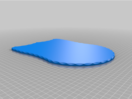 scudo wappen base contorno è magi 3d print model - Mito3D