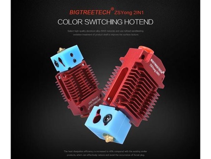 hotend Bigtreetech zsyong 2in1 Morohorn 3d print model - Mito3D