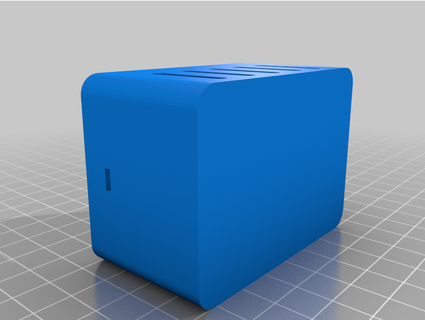 quinled dig uno caso bainha cereja botão 3d print model - Mito3D