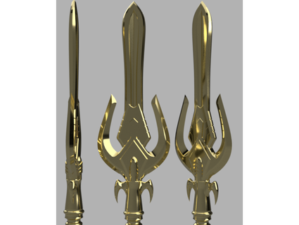 gungnir spear thor 2 & 3 mcu juanmol 3d print model - Mito3D