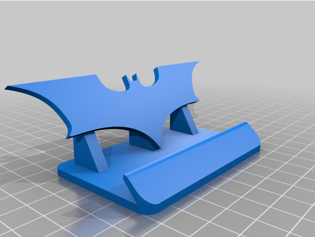 batman karanlık şövalye logo ayakta durmak tejat yıldızı 3D print model - Mito3D