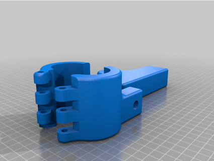 shifter montare giochi sedia tubo 37mm solitario nomade 3d print model - Mito3D