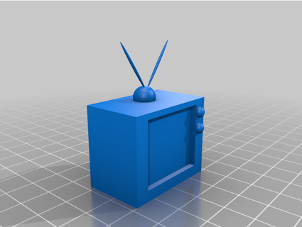 tv machué 3d print model - Mito3D