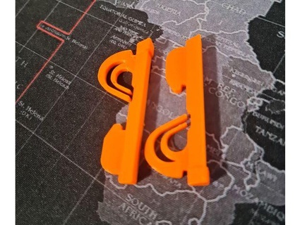 clip module pair enforced remix elfa pegboard vstepanets 3d print model - Mito3D