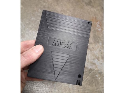 msx megarom cartrige case huge gfx78 3d print model - Mito3D