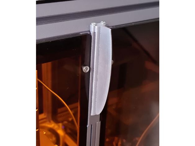 sliding door handle snapmaker 20 a350 enclosure vstepanets 3D print model - Mito3D