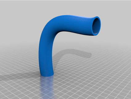 garden hose connector pipe 21 25mm id od bazic 3d print model - Mito3D