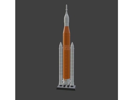 cor dividido sls foguete tomljr2 3d print model - Mito3D