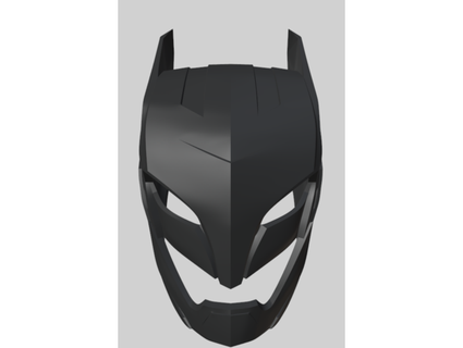 batman casco blindado versión v superhombre camposchos 3d print model - Mito3D