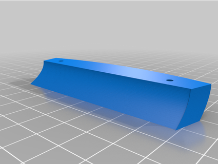 trigonmetric curvy handle tpfaff100 3d print model - Mito3D