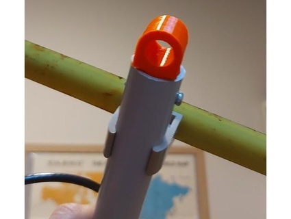 squid pole connector tape measure yagi antenna johnthingyverse 3d print model - Mito3D