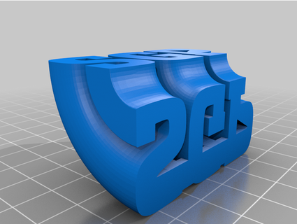 sgp logo socio ruolo 3d print model - Mito3D