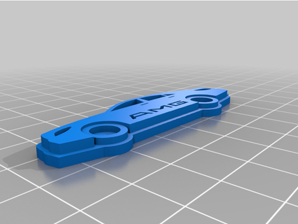 porte clés mercedes cls amg pfast 3d print model - Mito3D