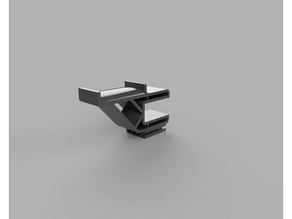 cuffia titolare supporto self clamping 20mm tavolo gettò 3d print model - Mito3D