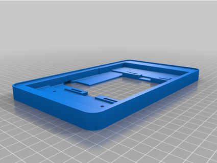 raspi toque 7 estante soporte superior cr 10 caja saschabaetz 3d print model - Mito3D