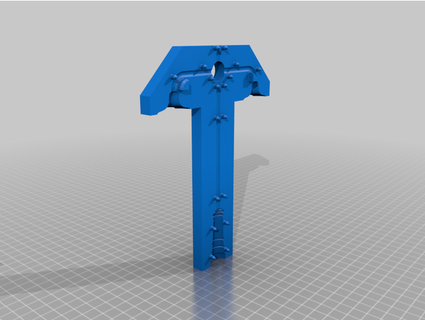 klebehilfe Doppelgänger einfachlaterne Schrägstrich foxm66 3d print model - Mito3D