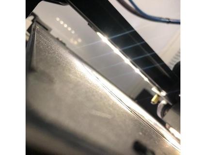 Ender LED Licht Bar montieren Druckernaut 3d print model - Mito3D