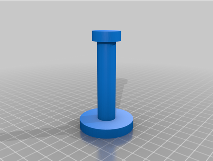 painting stick stand anime otherstuff 3d print model - Mito3D