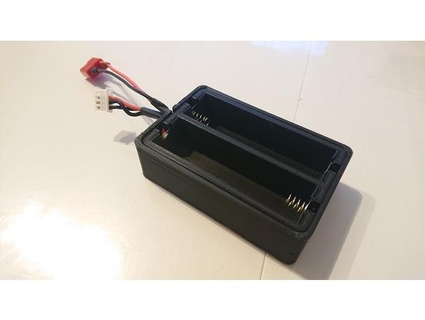 boitier carregar baterias 18650 darkrider24120 3d print model - Mito3D