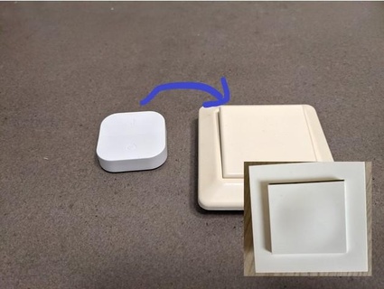 Ikea Tradfri dimmer buton Elko artı kılık değiştirme konkrog 3d print model - Mito3D
