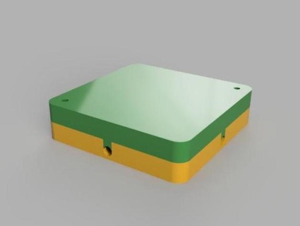 simple parametric electrical box print3d4u 3d print model - Mito3D