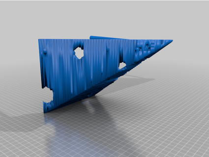 Ecke Pyramide Aquarium dazoo18 3d print model - Mito3D