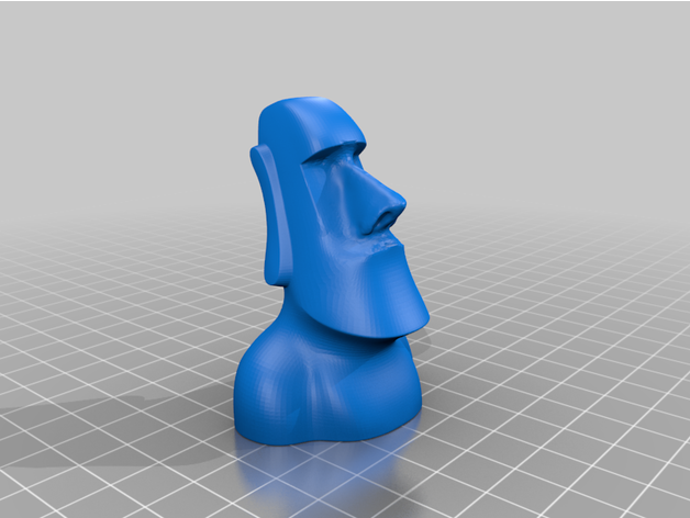 Moai Argento cabe360 3D print model - Mito3D