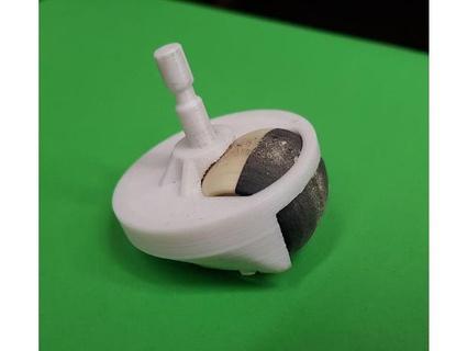 Roomba ön tekerlek Kulp destek sa ba 3d print model - Mito3D