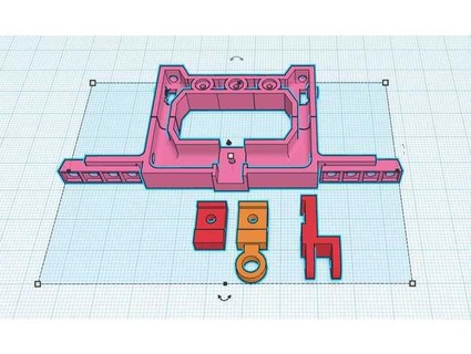 fayee rear bumper beam hitch v13 sijat 3d print model - Mito3D