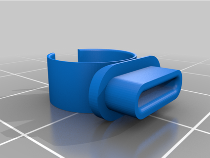 USB c caneta grampo thesamco 3d print model - Mito3D