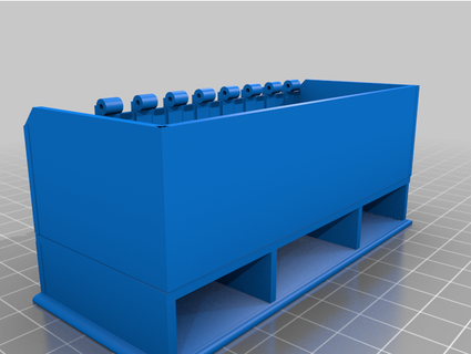 país cofre cajones 1 12 escala ukesman 3d print model - Mito3D