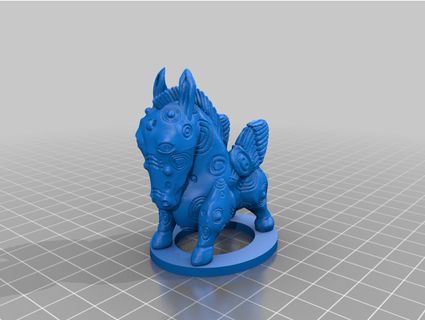 flying horse - pegasus alexstormnd 3d print model - Mito3D